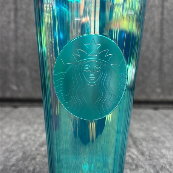 Starbucks Blue Tumbler with Straw - Picture 3 of 5